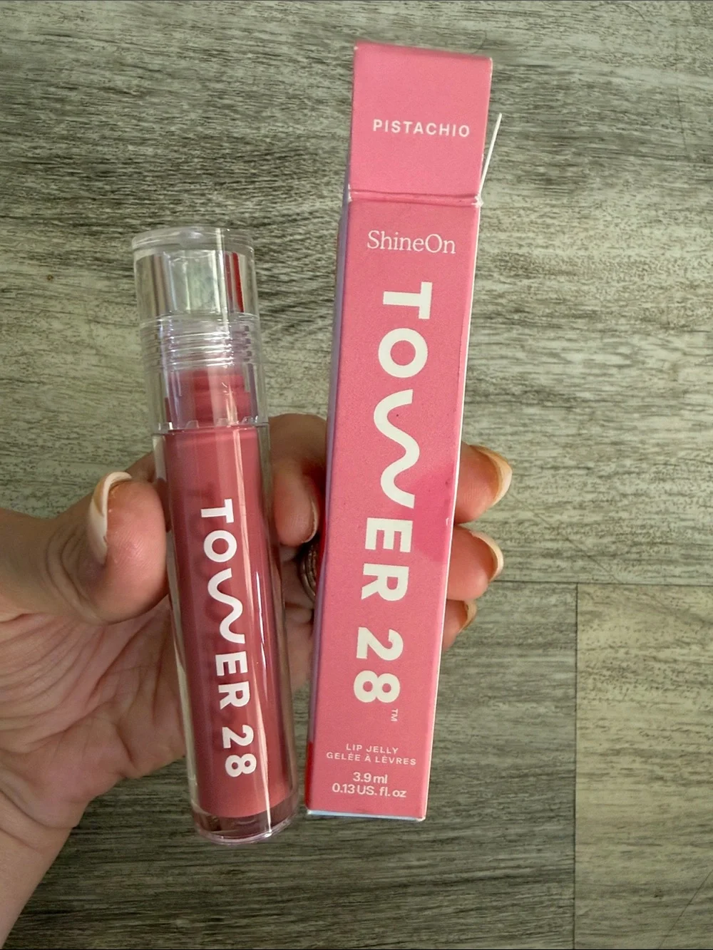 Tower 28 ShineOn Lip Jelly Pistachio - Rose Pink